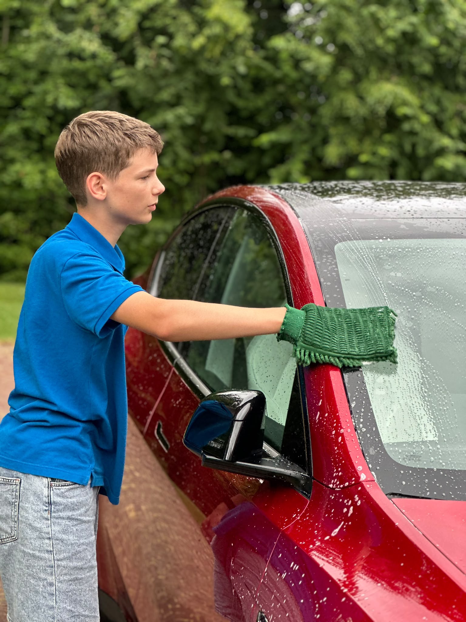 Cardetailing werkfoto